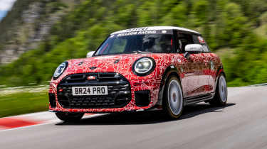 New Mini JCW race car – front